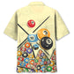 Vintage Billiard Hawaiian Shirt
