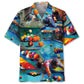Billiard Vintage Art Hawaiian Shirt
