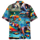 Billiard Vintage Art Hawaiian Shirt