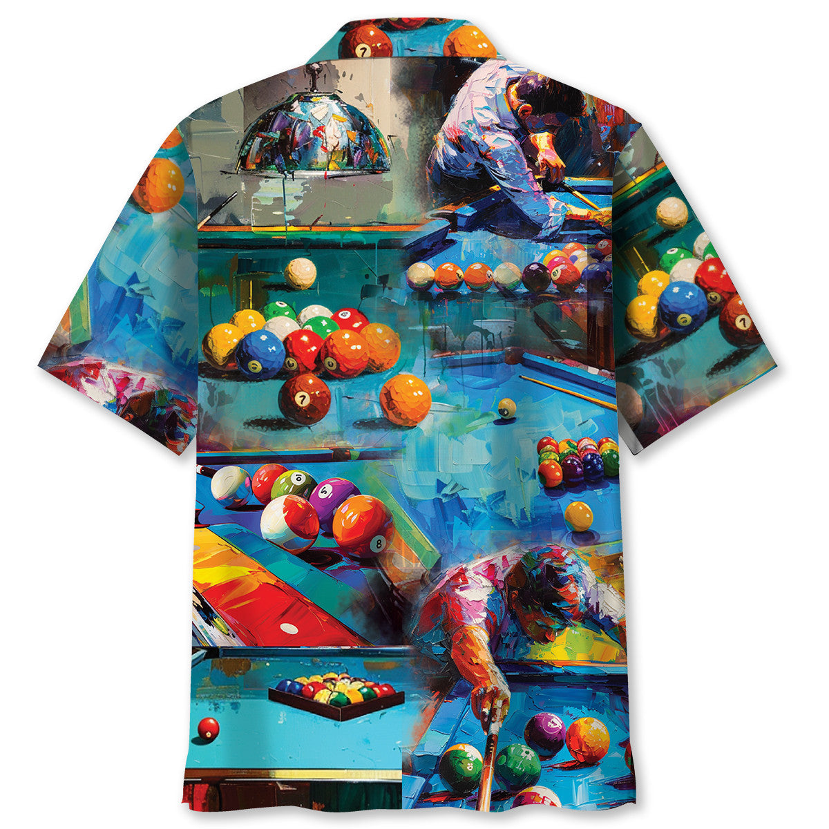 Billiard Vintage Art Hawaiian Shirt
