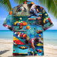 Billiard Vintage Art Hawaiian Shirt