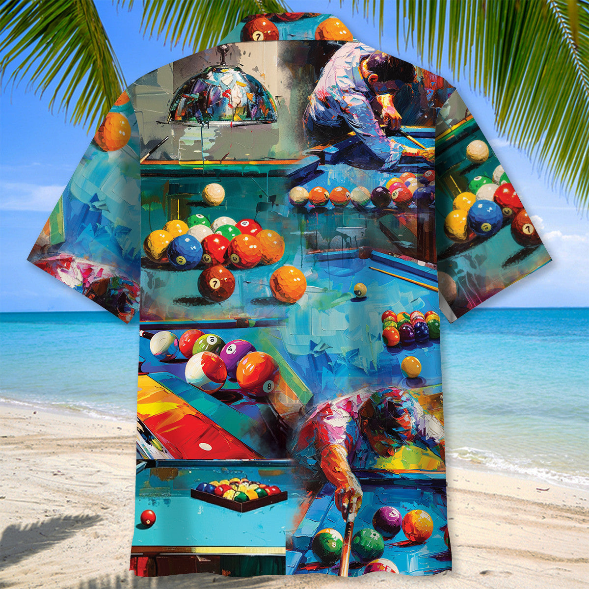 Billiard Vintage Art Hawaiian Shirt
