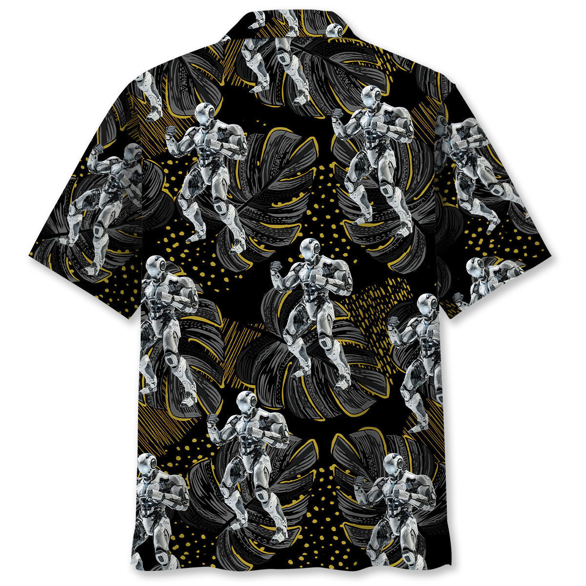 Robot Fighter Hawaiian Shirt