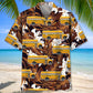 School Bus Hawaiian Shirt
