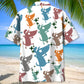 Funny Coward Dog Hawaiian Shirt