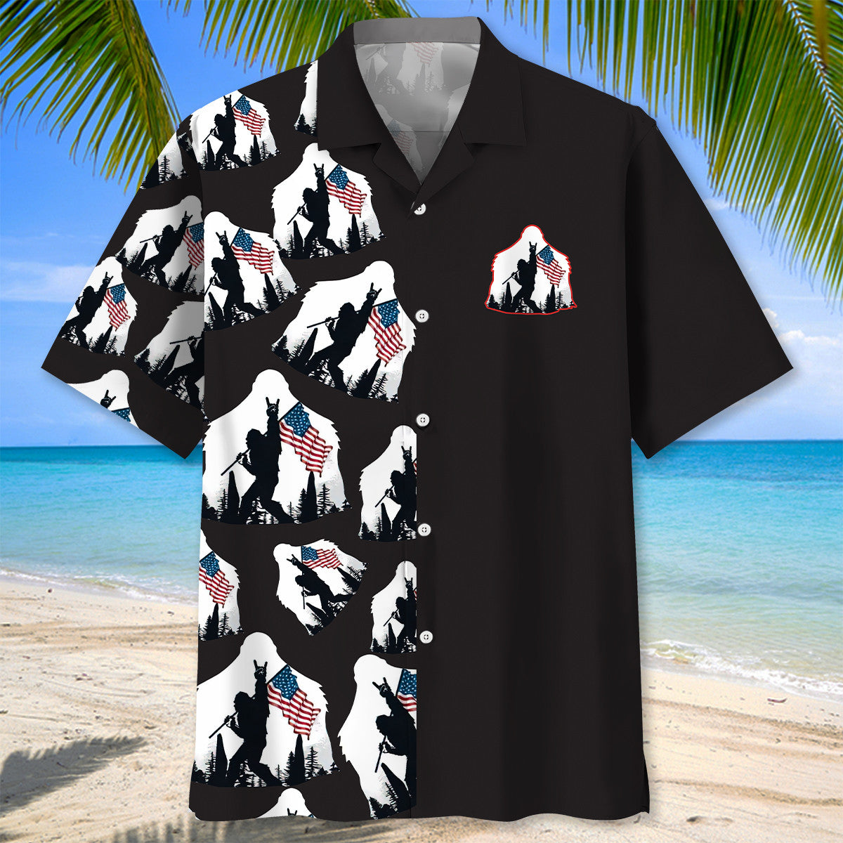 People Doubt My Existence Bigfoot Hawaiian Shirt