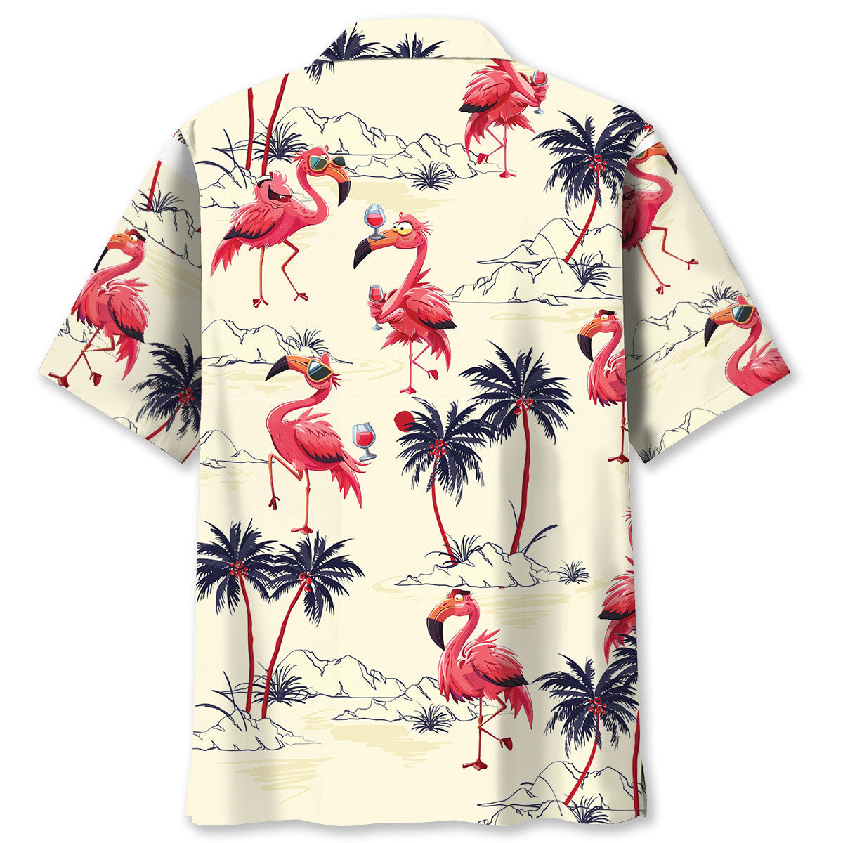 Tropical Flamingo Hawaiian Shirt
