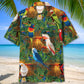 Parrot Sunset Marsh Hawaiian Shirt