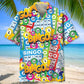Retro Bingo Lover Hawaiian Shirt