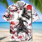 Cherry Blossom Samurai Hawaiian Shirt