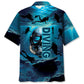 Skull Diving Hawaiian Shirt