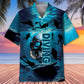 Skull Diving Hawaiian Shirt
