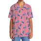 Flamingo Blue Pink Hawaiian Shirt