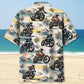 Aloha Flat-Track Bike Racing Hawaiian Shirt