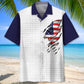 Tennis American Hawaiian Shirt