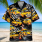 Drag Racing Yellow Taxi Car Street Style – Hawaiian Shirt