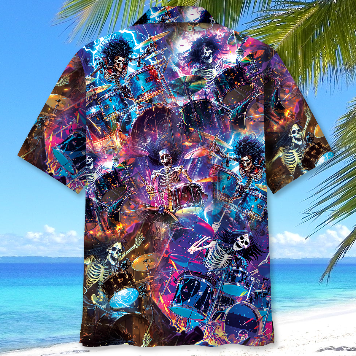 Maddest Drummer Retro Groove Style – Hawaiian Shirt