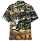 Flat Bike Racing Hawaiian Shirt