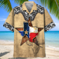 Texas Lone Star State Vintage Travel Style – Hawaiian Shirt