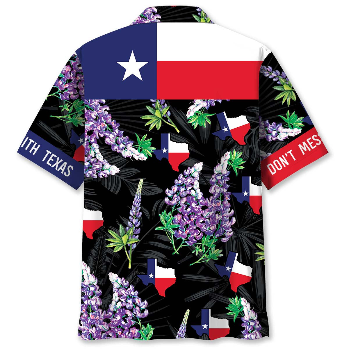 Don't Mess With Texas Hawaiian Shirt Men