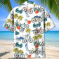 Tropical Cycling Hawaiian Shirt Men