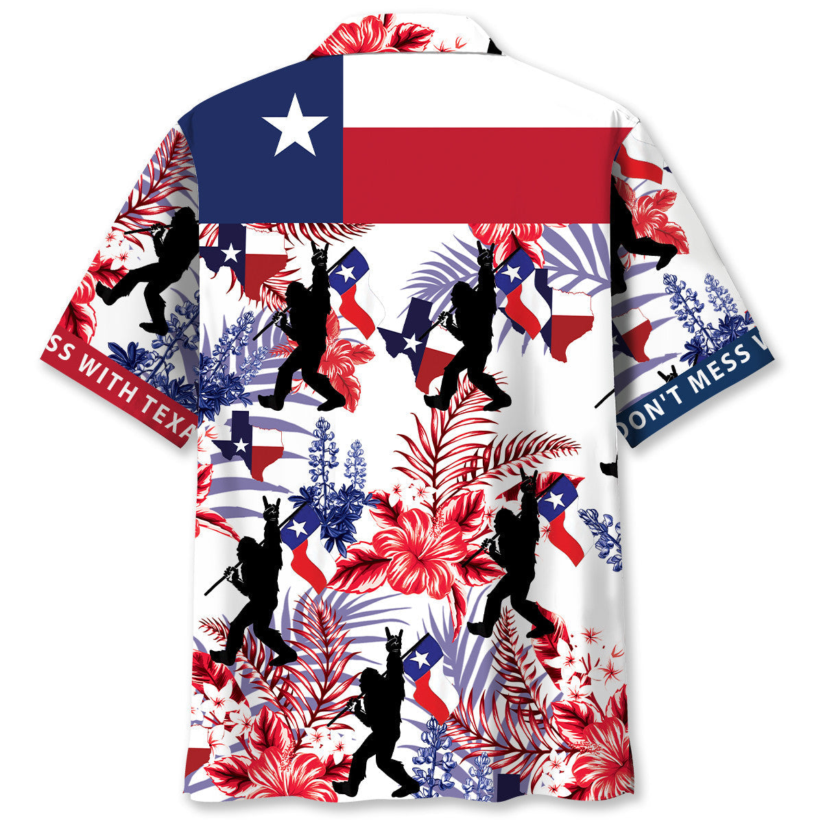 Bigfoot Texas Wilderness Adventure Style – Hawaiian Shirt