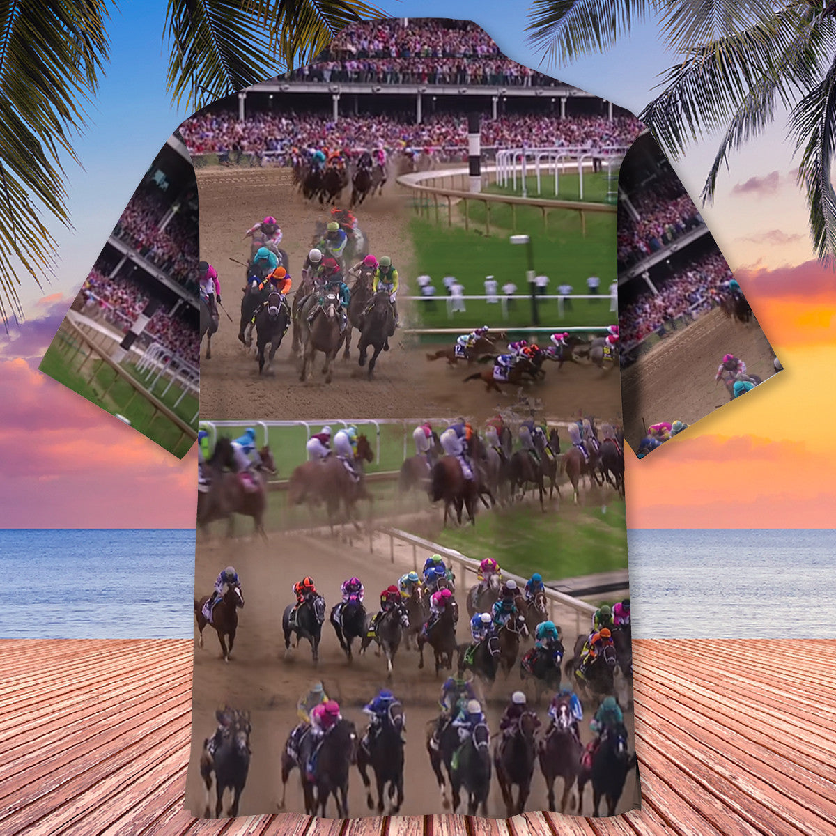 Derby Horse Racing Hawaiian Shirt