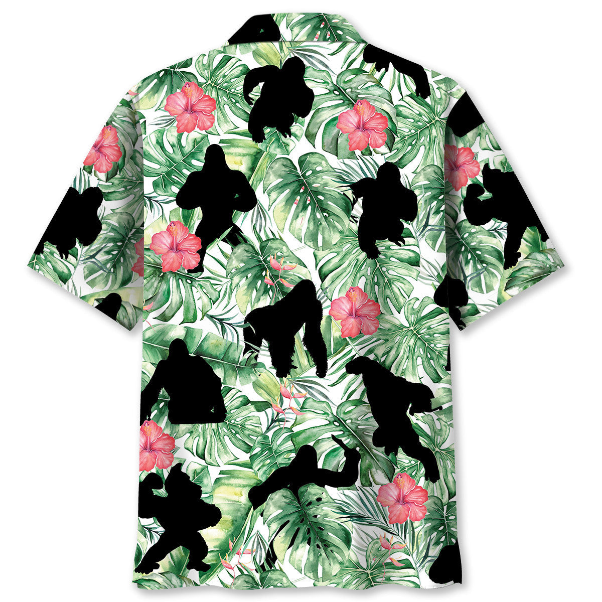 Gorillas Jungle Tropical Style – Hawaiian Shirt