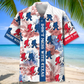 Texas Bigfoot Wilderness Bold Style – Hawaiian Shirt
