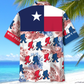 Texas Bigfoot Wilderness Bold Style – Hawaiian Shirt