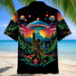 Alien Bigfoot Pocket Fun Style – Hawaiian Shirt