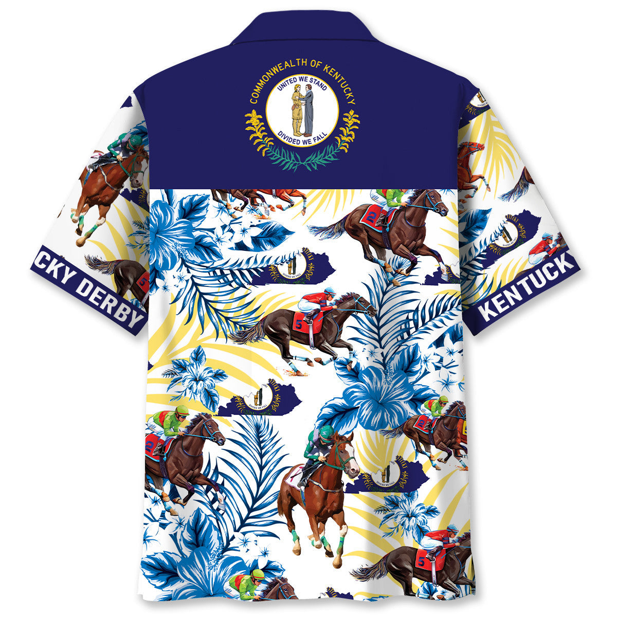 Kentucky Racing Proud Retro Style – Hawaiian Shirt