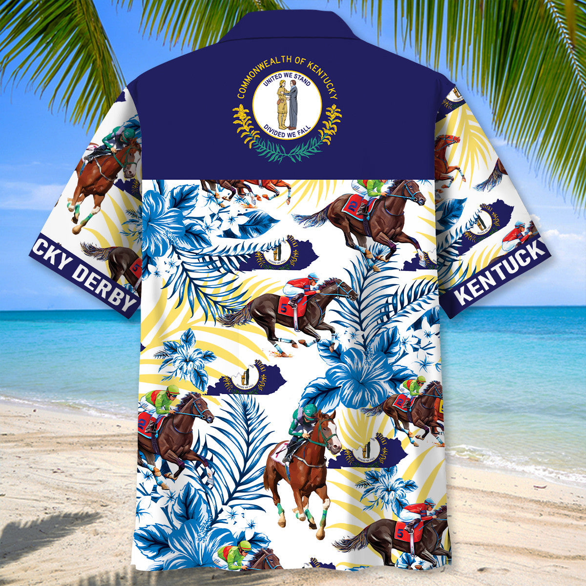 Kentucky Racing Proud Retro Style – Hawaiian Shirt