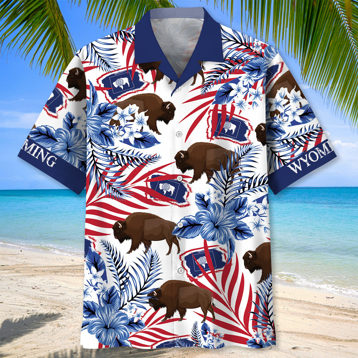 Wyoming Proud Hawaiian Shirt