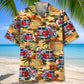 Firefighter Truck Hawaiian Shirt