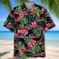 Funny Firefighter Truck Hawaiian Shirt
