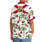 Florida Tropical Palm Map Style – Hawaiian Shirt