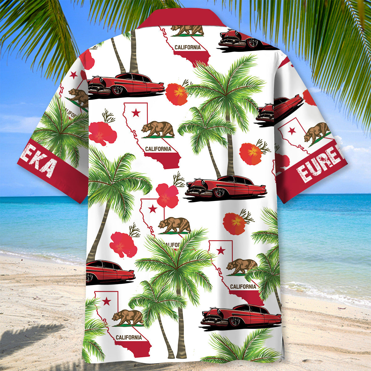 Euroka California Scenic Coastal Style – Hawaiian Shirt