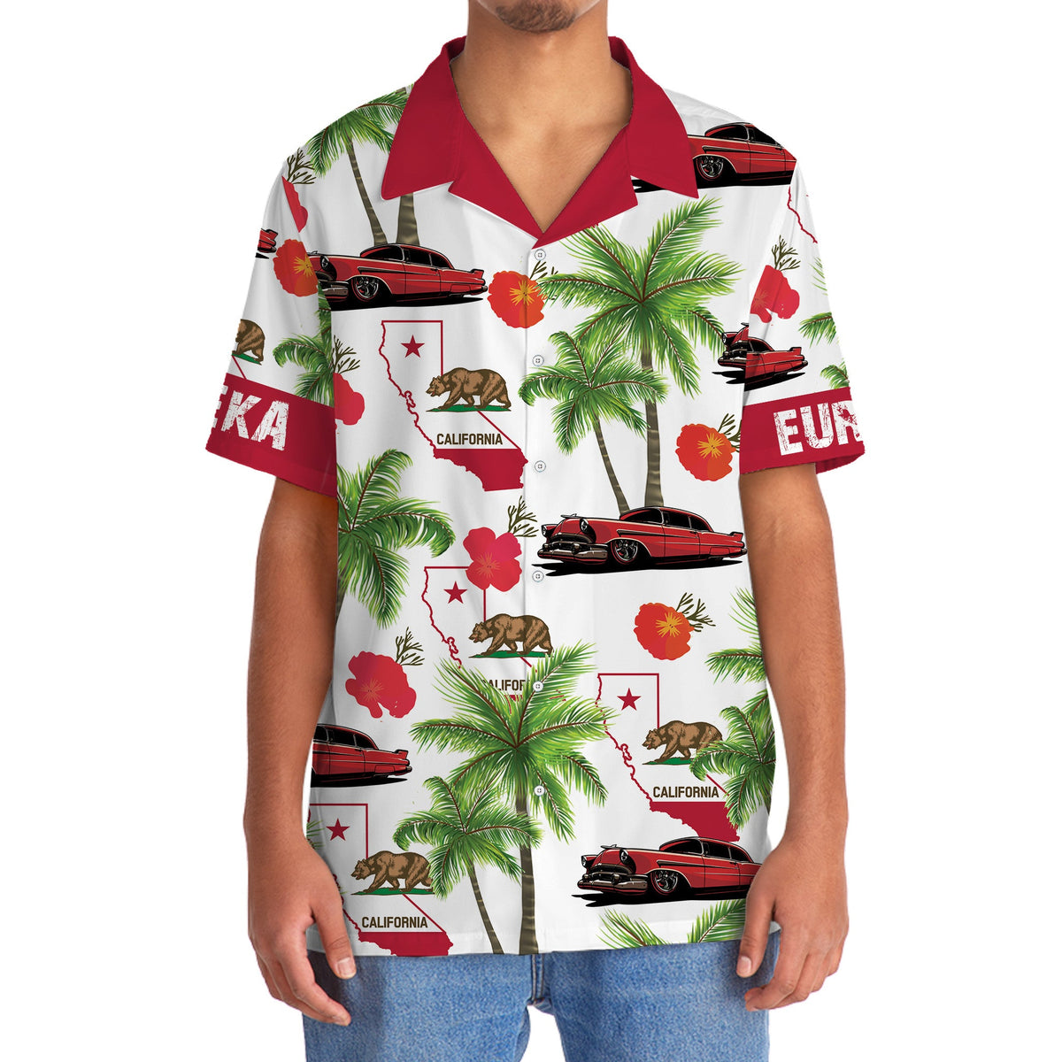 Euroka California Scenic Coastal Style – Hawaiian Shirt