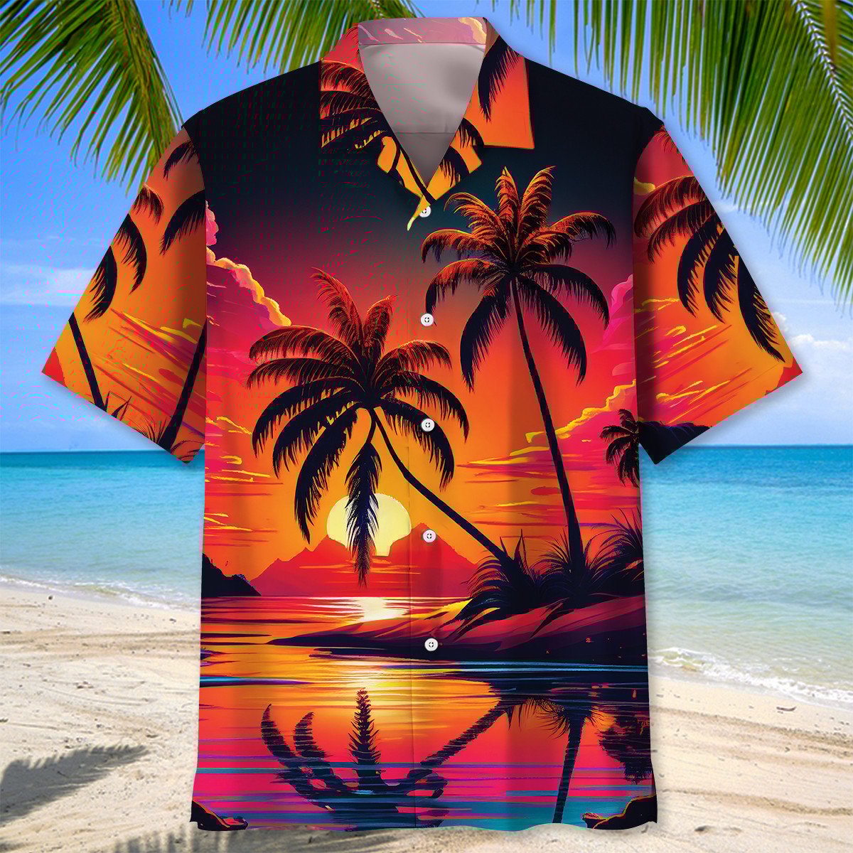 Firefighter Retirement Tropical Tribute Style – Hawaiian Shirt