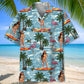 Surfing Aloha Girl Tropical Style – Hawaiian Shirt