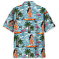 Surfing Aloha Girl Tropical Style – Hawaiian Shirt