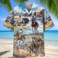 Cowboy Life Vintage Art Retro Style – Hawaiian Shirt