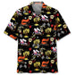 Black Dirt Track Racing Sprint Car Hawaiian Shirt
