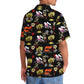 Black Dirt Track Racing Sprint Car Hawaiian Shirt