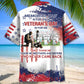 Memorial Honor Veteran Tribute Style – Hawaiian Shirt