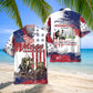 Memorial Honor Veteran Tribute Style – Hawaiian Shirt