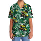 Green Tropical Sprint Car Racing Hawaiian Shirt