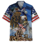 American Pride US Veterans Tribute Style – Hawaiian Shirt