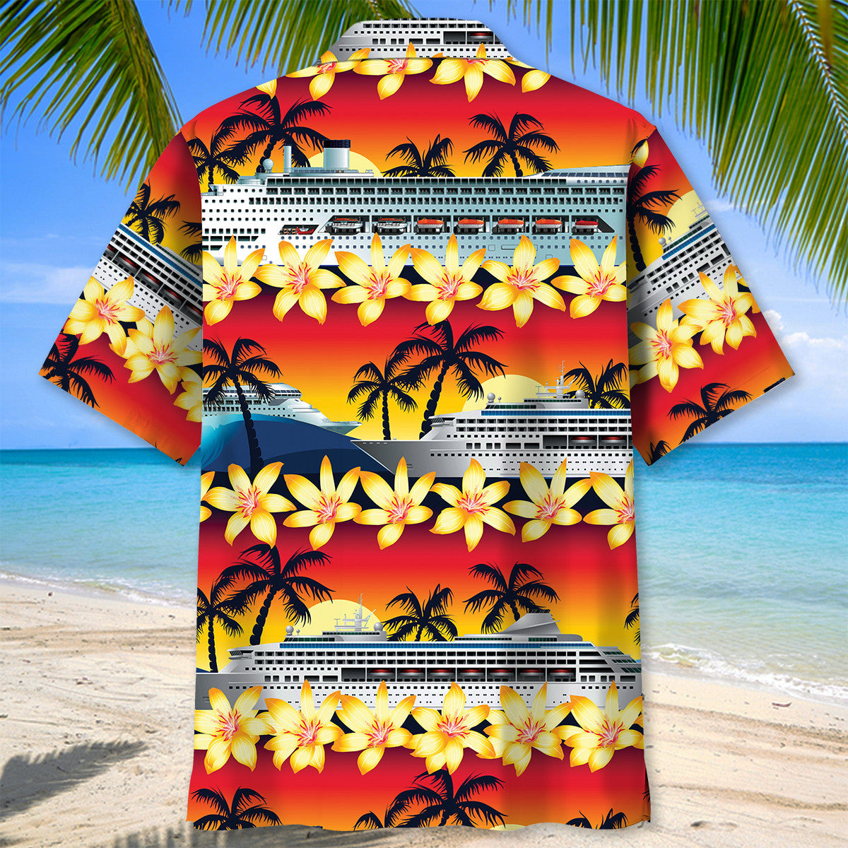 Cruise Sunset Hawaiian Shirt